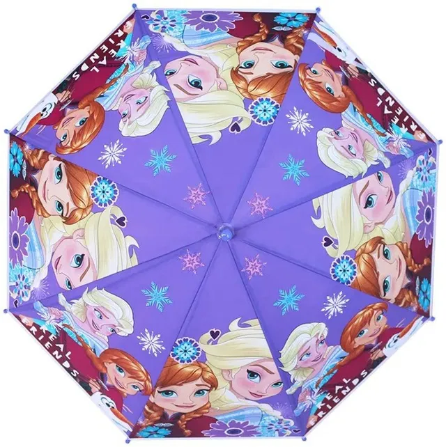 Roseikon Rids Automatic Open Cartoon Umbrella for Children Boys and Girls kids_H219 Umbrella