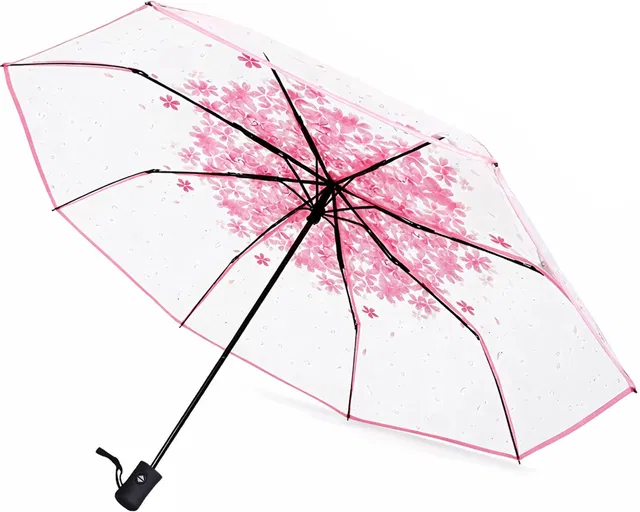 VOGARD Windproof Travel Umbrella Compact Auto Folding Umbrella for Rain & Sun Umbrella Umbrella