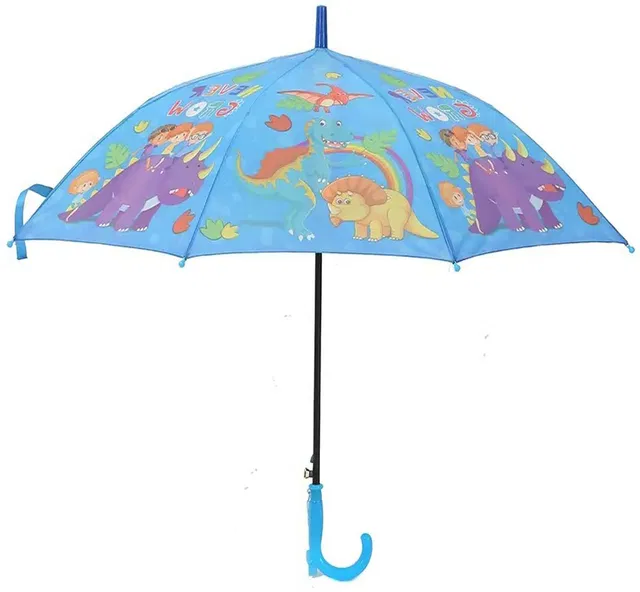 BLUE FLIX Strong Wind Resistant Frame Easy to Carry School and Outdoor Use Schoo Umbrella