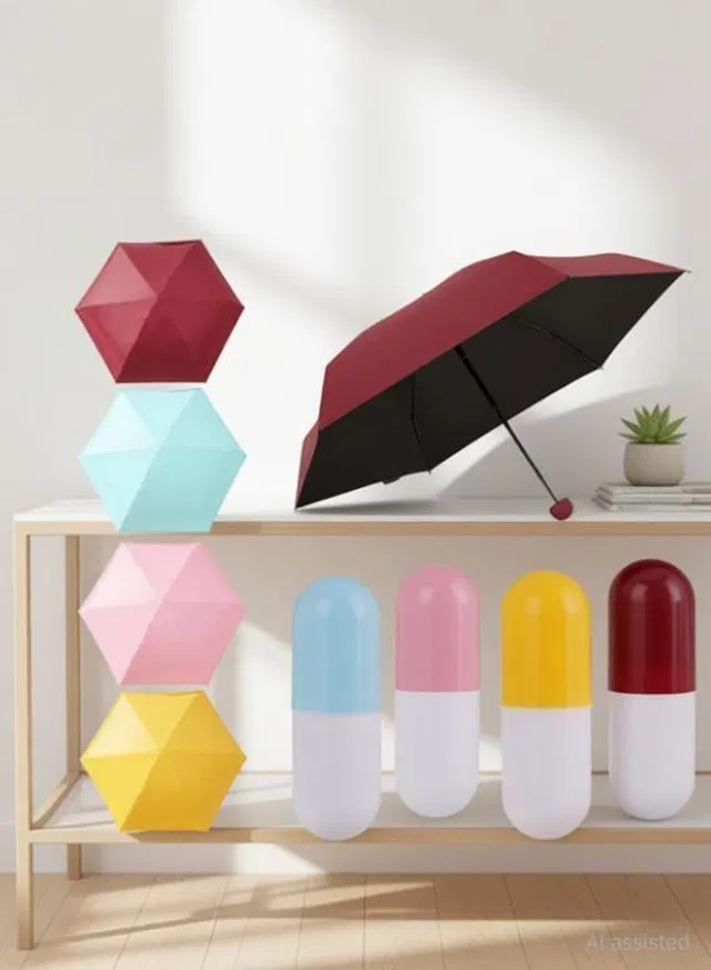 Eco sip Capsule Umbrella Umbrella
