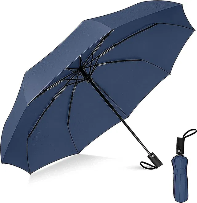 Mozabee Enterprise SkyShield AutoFold UV Guard Umbrella – Blue Edition Umbrella