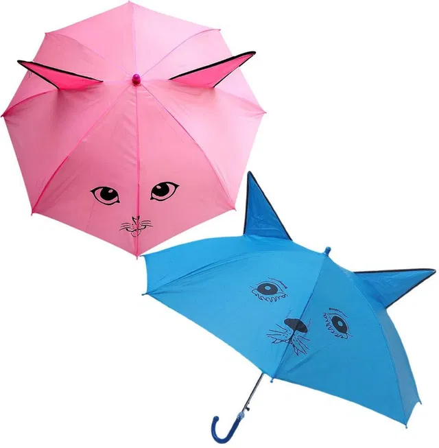 MG Tranding Umbrella for Kids Girls & Boys Stylish 2 Pcs Combo Kids Umbrella Umbrella
