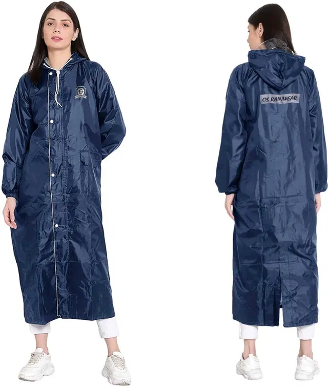 DIAMOND CLUSTER Solid Men & Women Raincoat