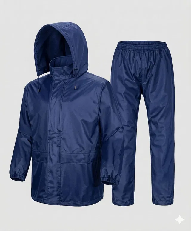boolray Solid Unisex Raincoat