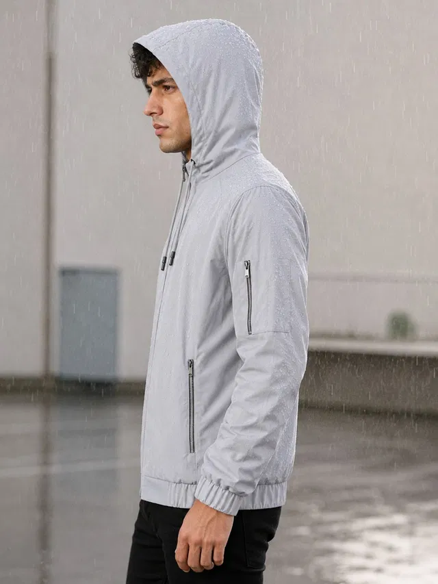 Mia Fashion Solid Men Raincoat