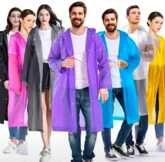 jeneric Solid Men & Women Raincoat