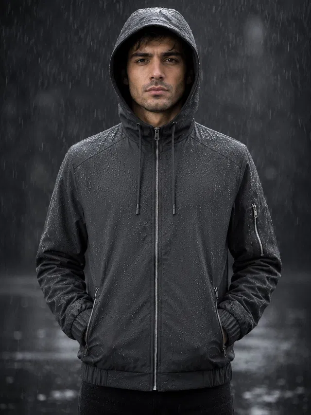 Mia Fashion Solid Men Raincoat