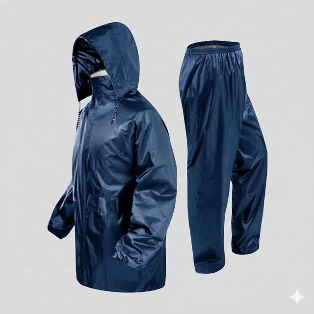 boolray Solid Unisex Raincoat