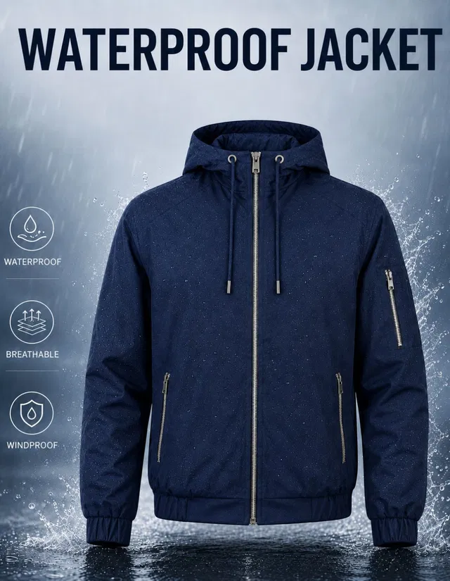 Mia Fashion Solid Men Raincoat