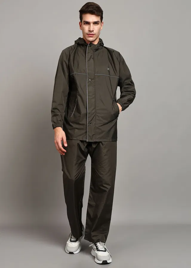 KILLER Solid Men Rain Suit