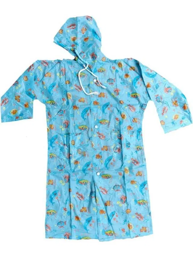 DK Creation Floral Print Boys & Girls Raincoat