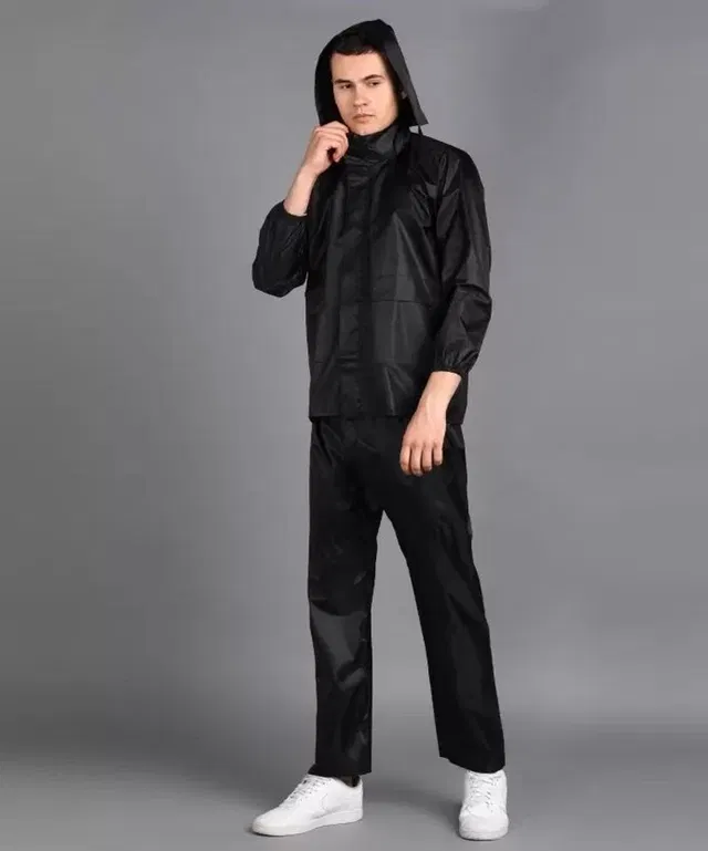 Tritika Solid Men Raincoat