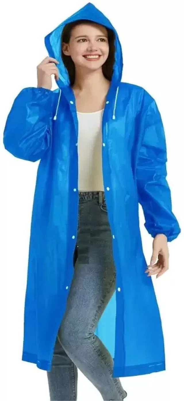 Paryag Solid Women Raincoat