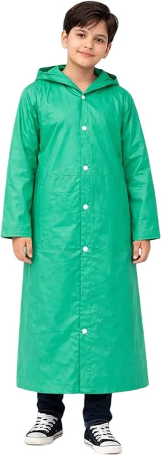 JMP Solid Boys & Girls Raincoat