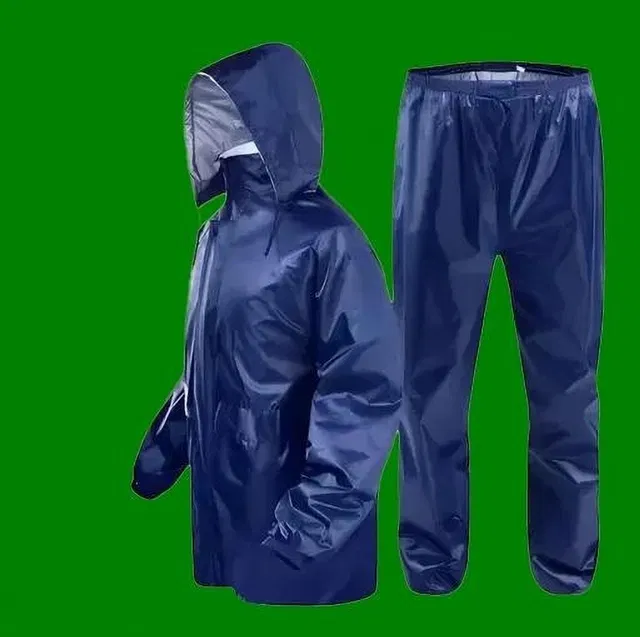 BUFFUY Solid Men Rain Suit