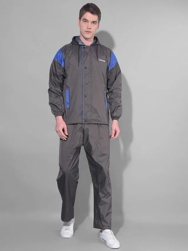 Dollar Colorblock Men Rain Suit