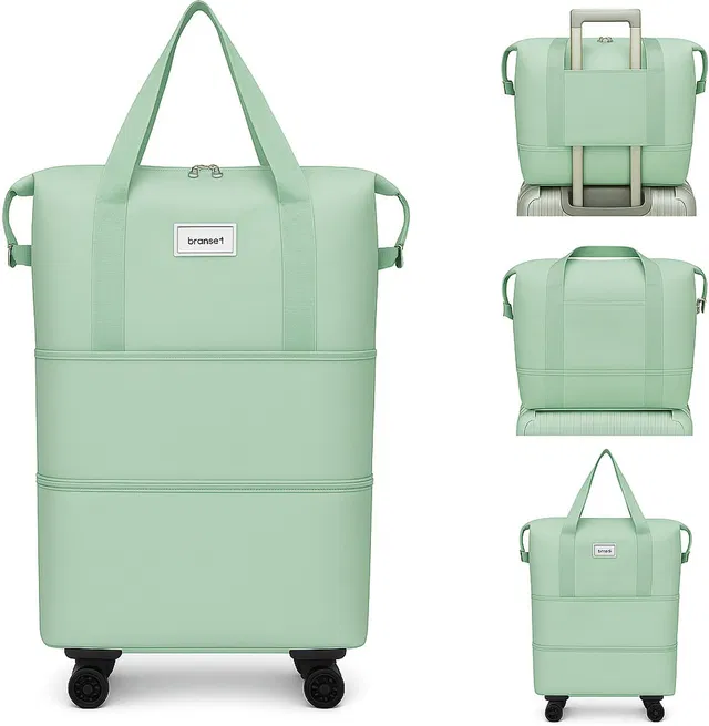 Artify (Expandable) Rolling Duffle Bag with Wheels, Expandable Foldable Duffle Bag with Wheels Duffel With Wheels (Strolley)