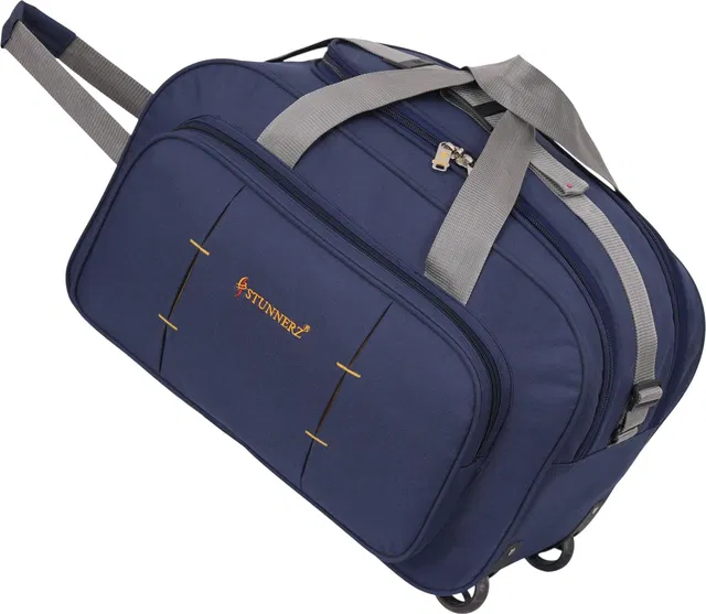 STUNNERZ - Premium Waterproof Laguauge Bag Duffel Bag For Tour & Travel Regular Capacity Duffel With Wheels (Strolley)