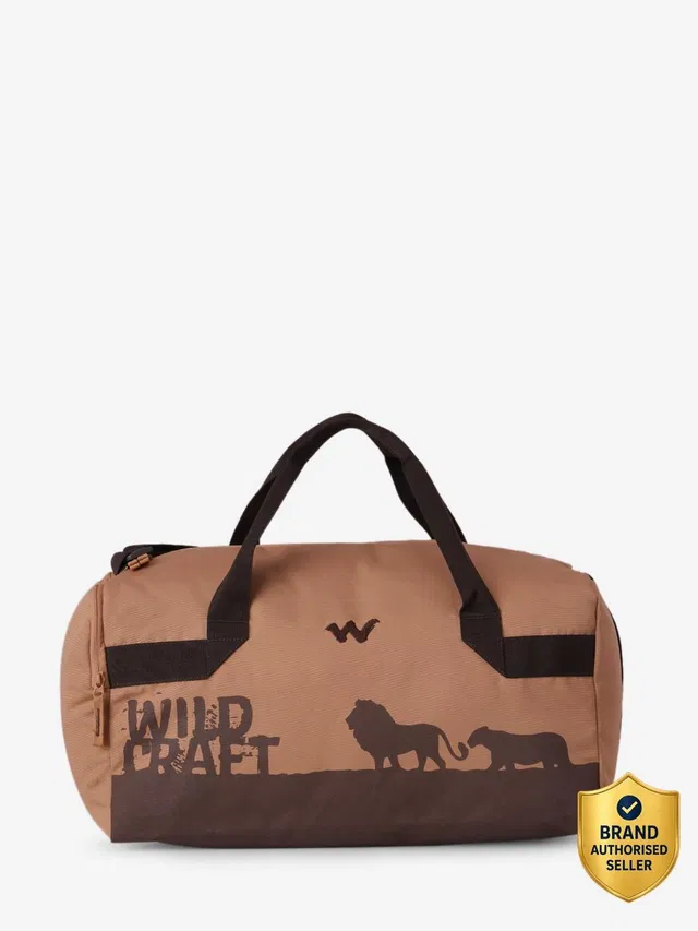Wildcraft Roarer_Duf_25L_Brown Duffel Without Wheels