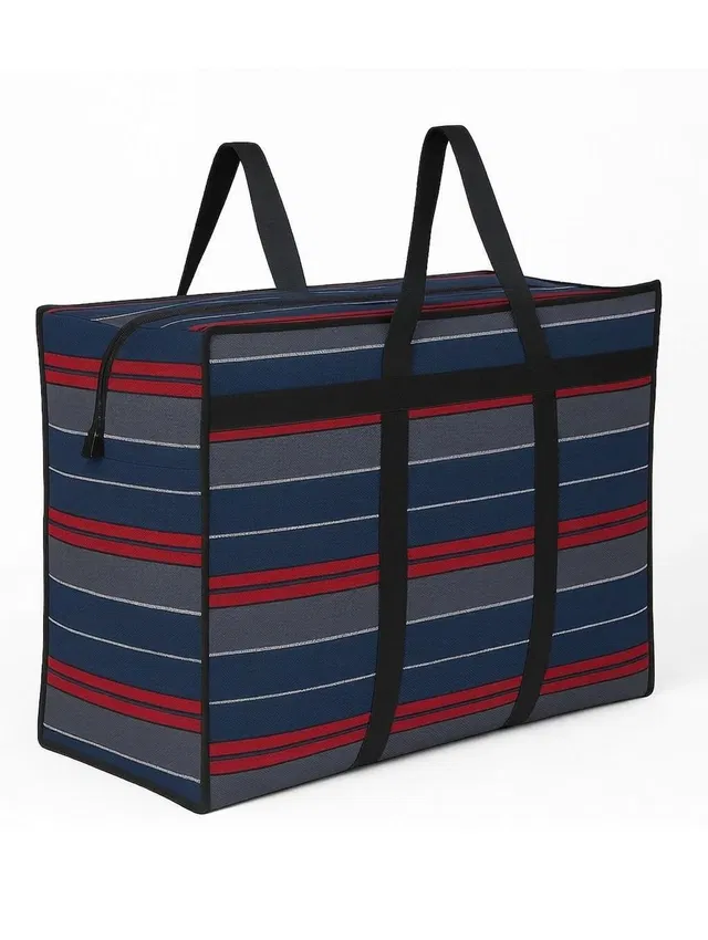 BAZERA Jumbo Large 105 L Moisture Proof MultiPurpose Heavy Duty Storage Bag Duffel Without Wheels