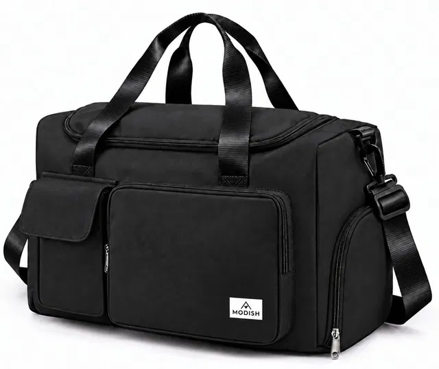 MODISH (Expandable) Gym bag 45L travel large capacity portable foldable bag, carry luggage Gym Duffel Bag