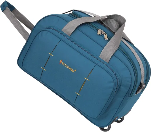 STUNNERZ - Premium Waterproof Laguauge Bag Duffel Bag For Tour & Travel Regular Capacity Duffel With Wheels (Strolley)