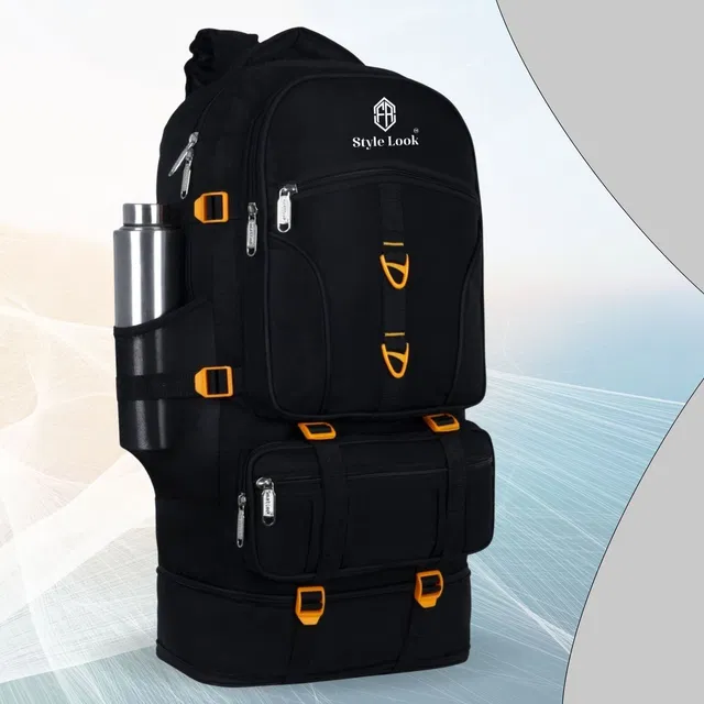 Style look Adventure Pro 55L Trekking Hiking Rucksack Bag with Expandable Storage Rucksack  - 60 L