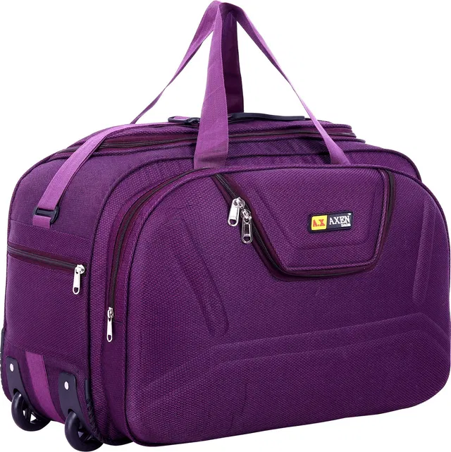 Axen (Expandable) STYLISH TRAVEL DUFFEL LUGGAGE BAG WITH TOW WHEEL TRAVELLING MEN WOMEN BAGS Duffel With Wheels (Strolley)