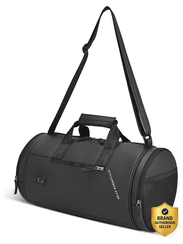 Gear Cross Training Faux Leather Duffle Gym Duffel Bag