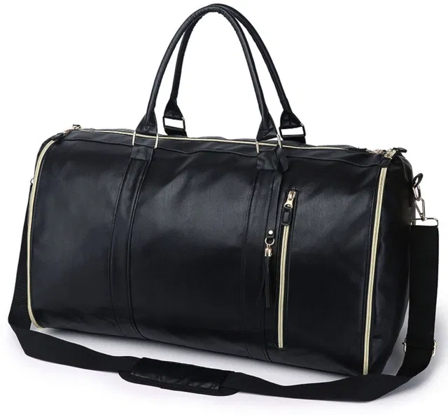 santorini (Expandable) Foldable Duffle Bag for Travel | Convertible Carry on Large Size Garments Bag Duffel Without Wheels