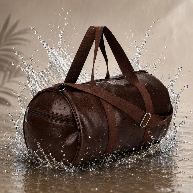 AANDM COLLECTIVE (Expandable) Brown Gym Duffle BagFor Men And Women Duffel Without Wheels