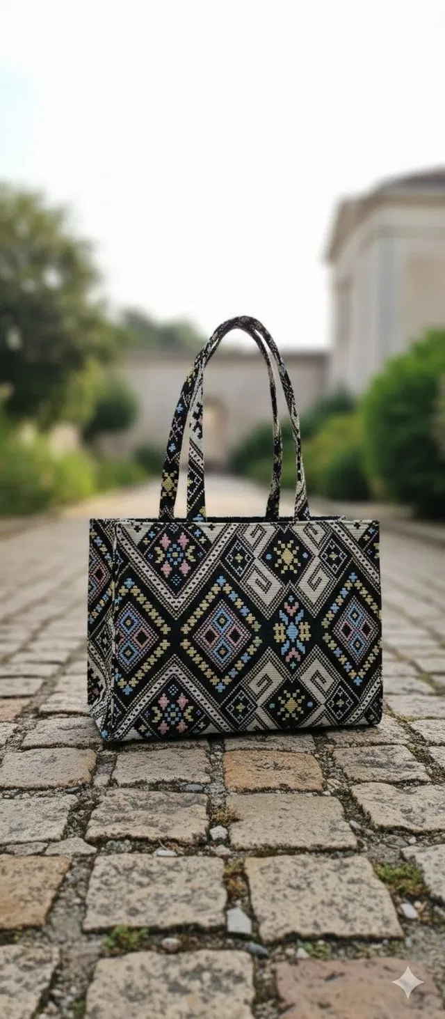 Yatico Women Blue Tote