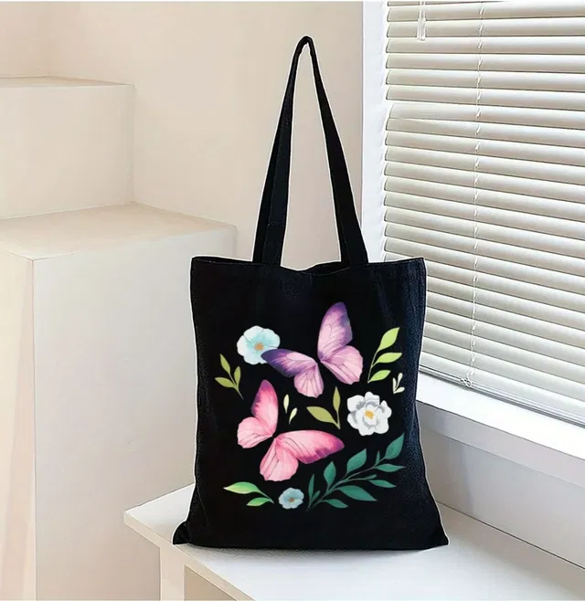SAVIE Women Black Tote