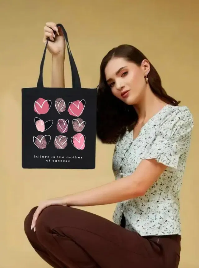 SAVIE Women Black Tote