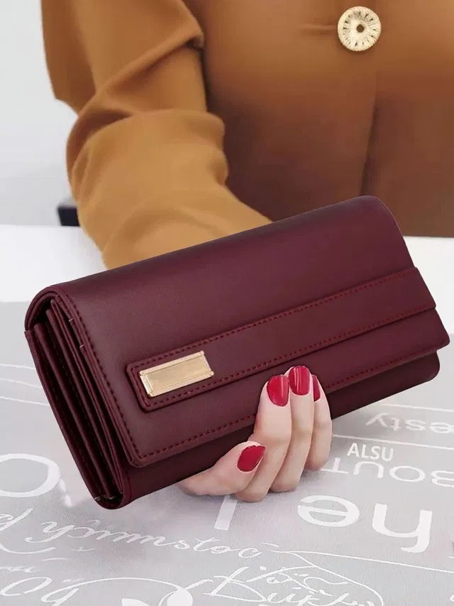 ALSU Casual, Party, Formal Maroon  Clutch