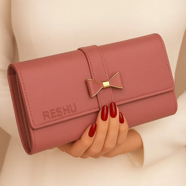 Reshu Casual, Formal Pink  Clutch