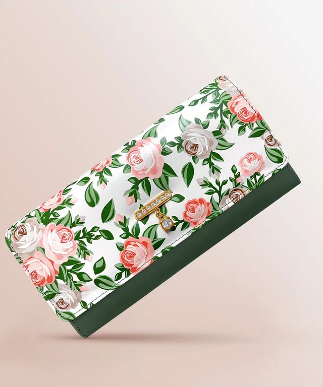 G M W Casual, Formal, Party, Sports Green  Clutch