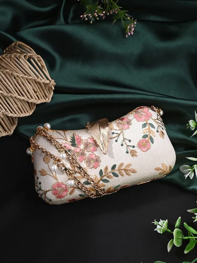 ANOUK Party Cream  Clutch