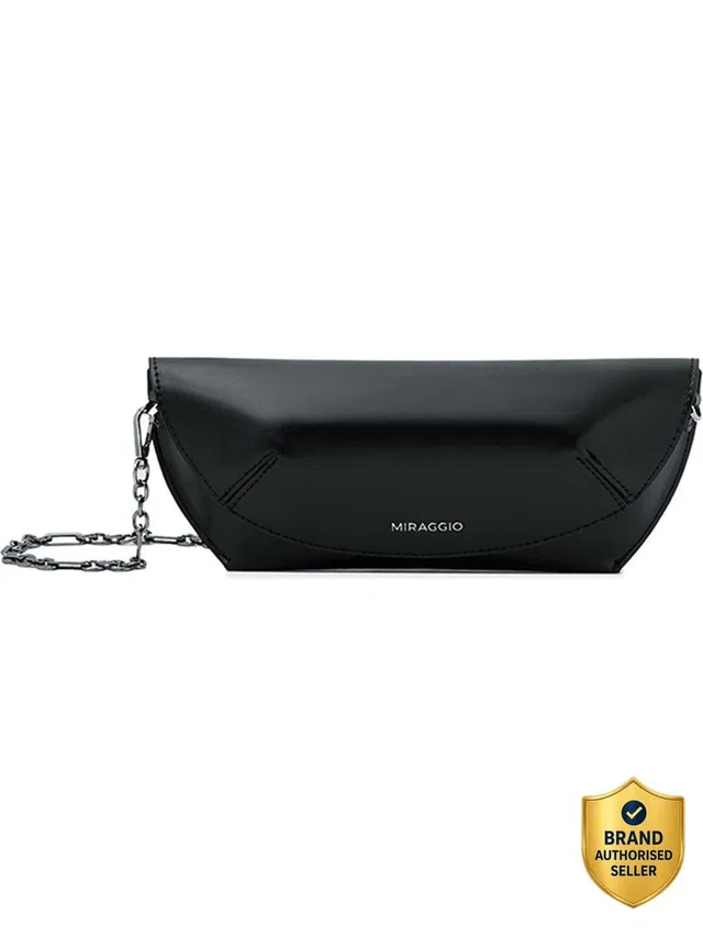 Miraggio Party Black  Clutch