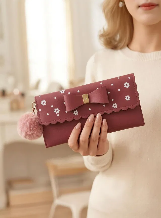 Mahabal Casual, Formal, Party Maroon  Clutch