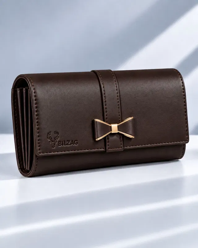 BILZAG Formal, Party Brown  Clutch