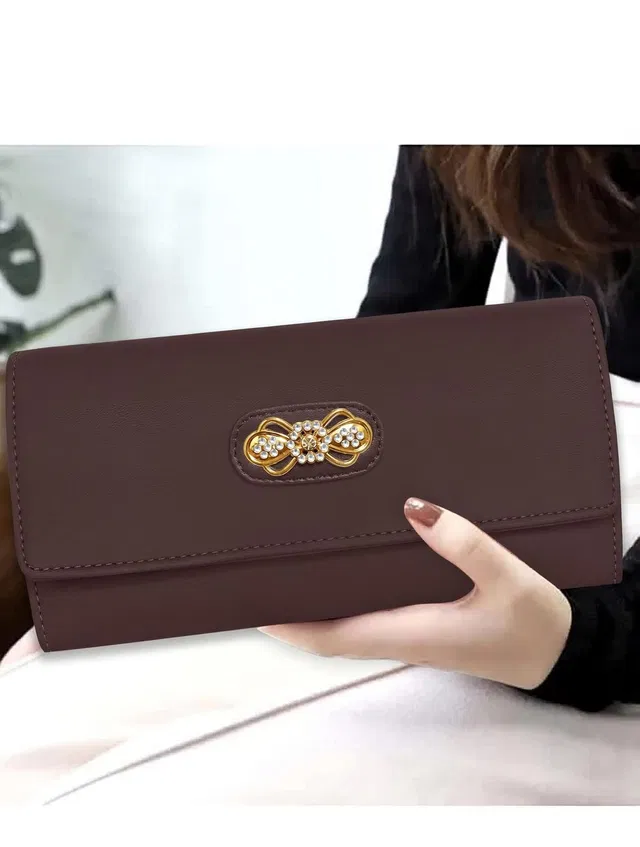 ASSUENTERPRISES Casual, Formal Brown  Clutch