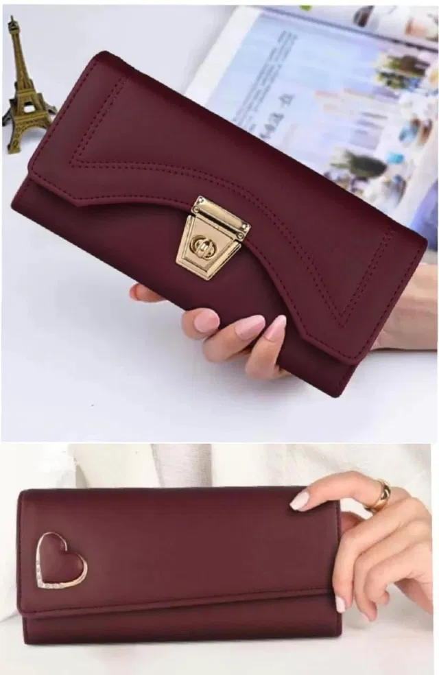Le Loot Casual, Party, Formal Maroon, Maroon  Clutch