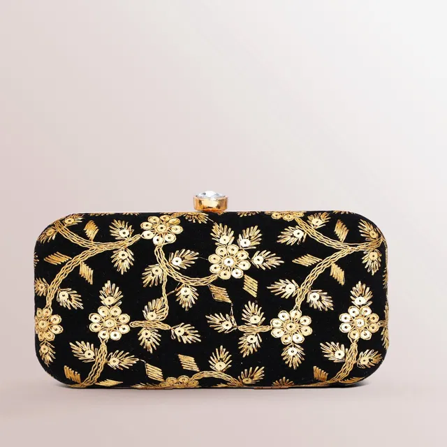 Toobacraft Party Black  Clutch