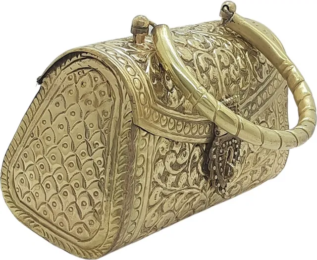 Trend Overseas Party Gold  Clutch