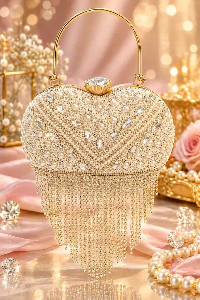 FTSBags Party Silver  Clutch