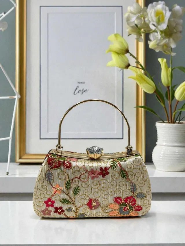 FASHIO Party Cream  Clutch