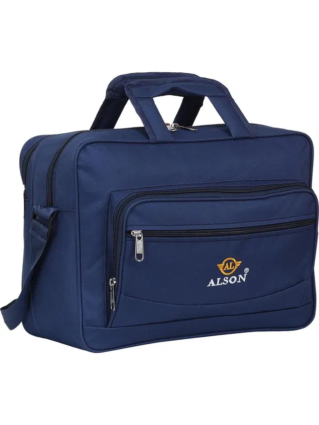 Alson Men & Women Blue Messenger Bag