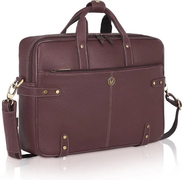 WILDHORN Leather Laptop Messenger Bag for Mens Messenger Bag