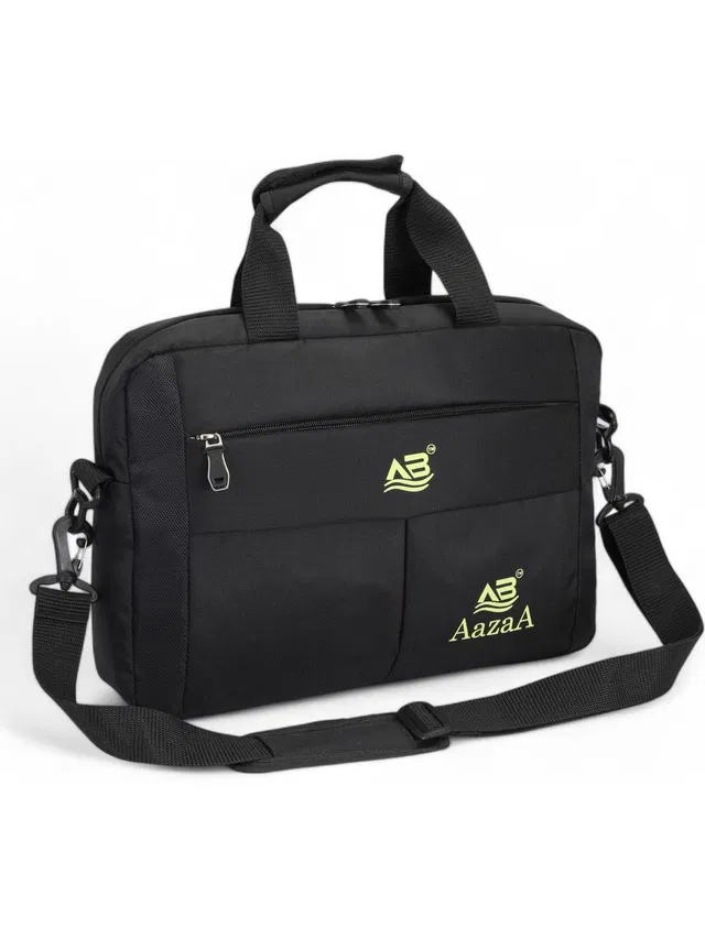 AB AaZaA Men Office Laptop Bag Laptop Messenger Bag Office Bag Shoulder Bag Waterproof Messenger Bag